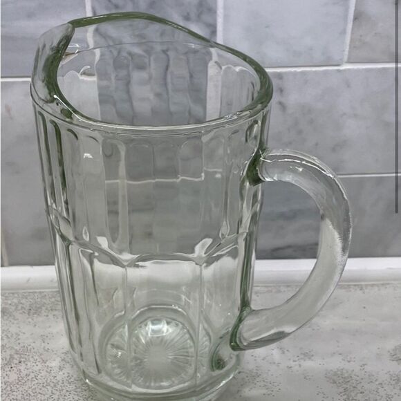 Vintage Other - Vintage Glass Pitcher By Anchor Hocking-11/2 Quart Trick